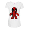 deadpool robot Maternity Scoop Neck T-shirt