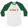 how they died 3/4 Sleeve Shirt