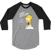 Homer Simpson 3/4 Sleeve Shirt
