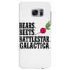 bears beets battlestar galactica Samsung Galaxy S7 Edge Case