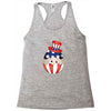 4th of July Peeking Baby Inside Egg Racerback Tank
