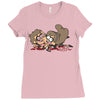 zombies!! Ladies Fitted T-Shirt