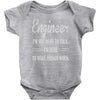 i'm not here to talk Baby Onesie