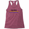 I'm Only Human Racerback Tank