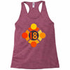 orange 18 Racerback Tank