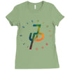 jake paul colorful Ladies Fitted T-Shirt