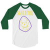 skeletor 3/4 Sleeve Shirt