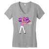 hadou ken Women's V-Neck T-Shirt