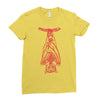 hanging around Ladies Fitted T-Shirt