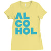 alcohol Ladies Fitted T-Shirt