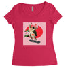 gsgsd Women's Triblend Scoop T-shirt