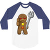 sad gingerbread 3/4 Sleeve Shirt