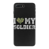 i love my soldier regular camouflage iPhone 7 Plus Case