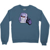 mega flipped off Crewneck Sweatshirt