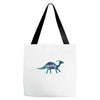 Princess Dinosaur Tote Bags