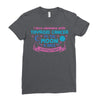 I Love Someone with Thyroid Cancer to The Moon and Back to Infinity Ladies Fitted T-Shirt