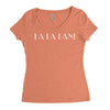 la la land Women's Triblend Scoop T-shirt