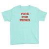 vote for pedro ringer t shirt napoleon dynamite ninja skills Youth Tee