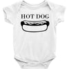hot dog Baby Bodysuit