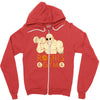 roshi's gym Zipper Hoodie