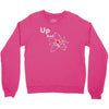 up and atom funny science best product Crewneck Sweatshirt