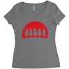 Warriors Women's Triblend Scoop T-shirt