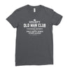 grumpy old man Ladies Fitted T-Shirt