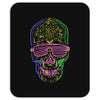 skull neon Mousepad