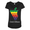 drink different Maternity Scoop Neck T-shirt