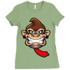 monkey (2) Ladies Fitted T-Shirt