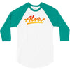 new alva skateboard skate decks logo 3/4 Sleeve Shirt