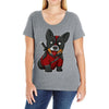 corgipool Ladies Curvy T-Shirt