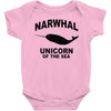 narwhal whale Baby Onesie
