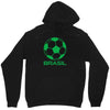 brasil sport soccer ball fun Unisex Hoodie