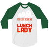 lunch lady 3/4 Sleeve Shirt