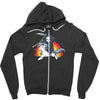 death is magic Zipper Hoodie