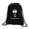 save starvin 'marvin Drawstring Bags