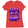 papa grumpy Ladies Fitted T-Shirt