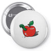 apple burster Pin-back button