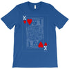 king of hearts playing card T-Shirt