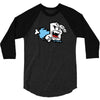screaming paw 3/4 Sleeve Shirt