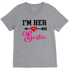 i'm her bestie V-Neck Tee
