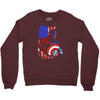 i'm the captain in the war Crewneck Sweatshirt