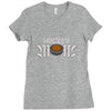 hockey mom rhinestone Ladies Fitted T-Shirt
