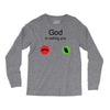 God Is Calling You Long Sleeve Shirts