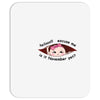 November Peeking Out Asian Baby Girl Mousepad