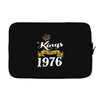 kings are born in 1976 Laptop sleeve
