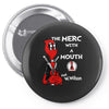 merc with a mouth Pin-back button