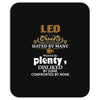 leo hated by many wanted by plenty disliked by some confronted by none Mousepad