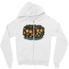 where the halflings are Zipper Hoodie
